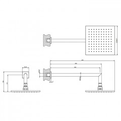 Gessi Emporio Emporio shower Душевая головка для настенного крепления, поворотная, с защитой от известкового налёта, цвет: Chrome
