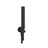 Gessi Emporio Emporio shower Душевой комплект, состоящий из вывода воды, держателя, шланга 1,50 м и лейки, цвет: Black XL