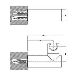 Gessi Emporio Emporio shower Держатель для душевой лейки поворотный, цвет: Chrome