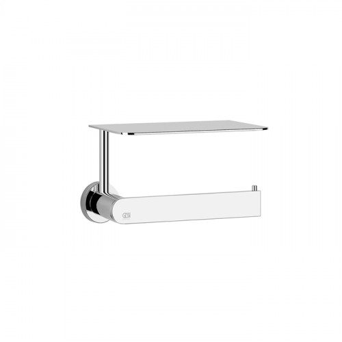 Gessi Emporio accessories Настенный держатель для туалетной бумаги с крышкой, цвет: Chrome