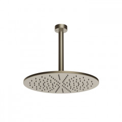 Gessi Emporio Emporio shower Душевая головка потолочная, поворотная с шарниром, с защитой от известкового налёта, цвет: Finox Brushed Nickel