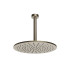 Gessi Emporio Emporio shower Душевая головка потолочная, поворотная с шарниром, с защитой от известкового налёта, цвет: Finox Brushed Nickel
