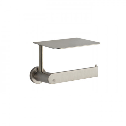 Gessi Emporio accessories Настенный держатель для туалетной бумаги с крышкой, цвет: Finox Brushed Nickel