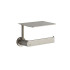 Gessi Emporio accessories Настенный держатель для туалетной бумаги с крышкой, цвет: Finox Brushed Nickel