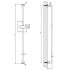 Gessi Emporio Emporio shower Штанга для душа, цвет: Chrome