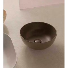 GLOBO T-Edge Раковина-чаша на столешницу D=37см H=16см, цвет Felce