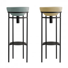 Globo Ring Полочка для консоли OP003RAR, цвет черный матовый(правая/левая)