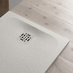 Globo Docciapietra Душевой поддон из минерального мрамора 90х90Х3 см, с сифоном D=90мм в комплекте 30л/мин, цвет белый 501