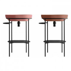 Globo Ring Полочка для консоли OP001RAR, цвет черный матовый(правая/левая)