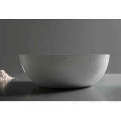 GLOBO T-Edge Раковина-чаша на столешницу d45, H 16 см, без отв под смеситель, цвет белый