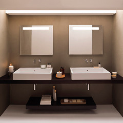 GLOBO Classic Раковина накладная без отв.под смеситель 80х50хh14,цвет белый