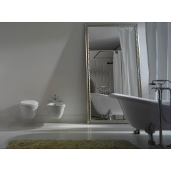 GLOBO Paestum Унитаз подвесной 57*38см, с комплектом креплений, цвет: белый