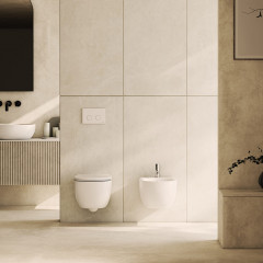 GLOBO Daily Унитаз подвесной безободковый 53*35сх33 см, с системой скрытого крепежа, цвет белый (СПЕЦЦЕНА с нашего склада!)