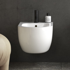 GLOBO Mode Биде подвесное 53х34 см, с 1 отв под смеситель, цвет белый