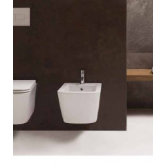 GLOBO Stone Биде подвесное 52*36см, c 1 отв.под смеситель, системой скрытого крепежа, цвет белый