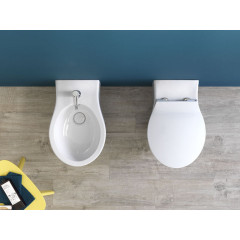 LE FIABE Унитаз подвесной, цвет белый