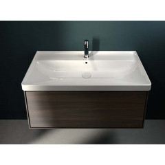 CANALGRANDE Раковина 100, 1 отверстие для смесителя, подвесная или встраиваемая, размер 100х50, белая