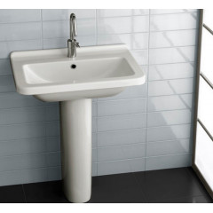 ERIKA/ERIKA PRO Пьедестал для раковины, ширина 21.5 см, высота 66.5 см, цвет белый