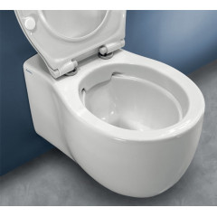 LE FIABE Унитаз подвесной безободковый(RIMLESS)цвет белый