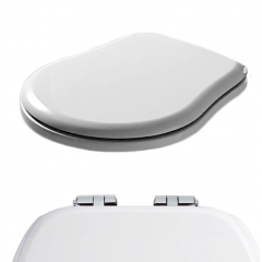 KERASAN Retro Сиденье для унитаза, цвет белый/хром
