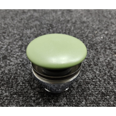 Kerasan Донный клапан клик-клак, покрытие керамика, цвет: verde matte (зеленый)