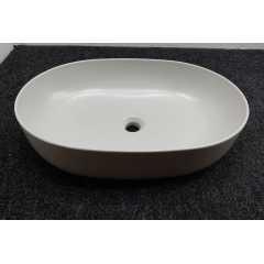 Kerasan Nolita Раковина накладная 60х40 см, без отв под смеситель, цвет Grigio matt