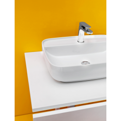 Kerasan Tribeca Раковина накладная , 60х43см, h 150мм с 1 отверстием под смеситель, цвет: белый