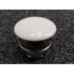 Kerasan Донный клапан клик-клак, покрытие керамика, цвет: gridgio matte