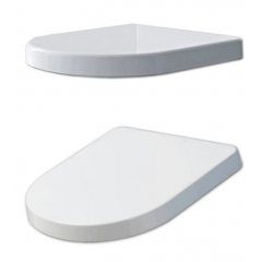 Kerasan Flo сиденье белое,крепление хром