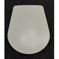 Kerasan Nolita Сиденье для унитаза SLIM быстросъемное, цвет Grigio matt, петли хром (микролифт)