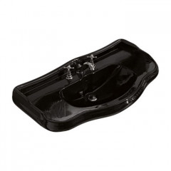 KERASAN Retro "Ножка" для консоли, цвет черный блестящий (*для инсталляции необходимо 2 шт.)