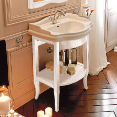 KERASAN Retro 735030, база полая 69см, под раковину 1046, цвет белый матовый