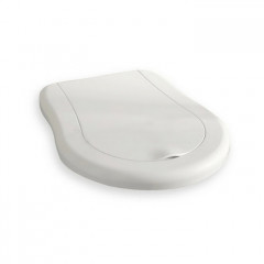 KERASAN Retro Сиденье NEW для унитаза, цвет белый/бронза (микролифт)