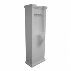 Kerasan Waldorf Писсуар напольный с сифоном и комплектом крепежей, цвет белый