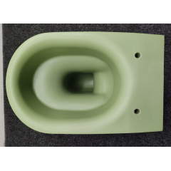 Kerasan Nolita Унитаз безободковый подвесной 55х35 см, с креплениями WB9N, цвет Verde