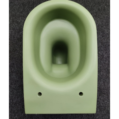 Kerasan Nolita Унитаз безободковый подвесной 55х35 см, с креплениями WB9N, цвет Verde