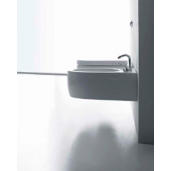 Kerasan Flo биде подвесное с 1отв под смеситель, цвет белый