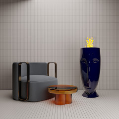 KERASAN Artwork камин биоэтаноловый для раковины MOLOCO