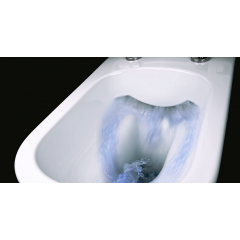 Kerasan Tribeca Унитаз подвесной 55см БЕЗОБОДКОВЫЙ, c креплением WB9N, цвет: белый