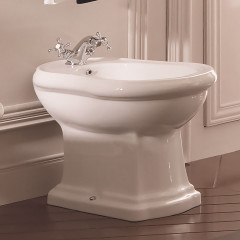 KERASAN Retro Биде напольное с 1 отв. под смеситель, цвет белый