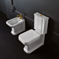 Kerasan Waldorf Бачок для унитаза моноблок (без механизма слива), цвет белый