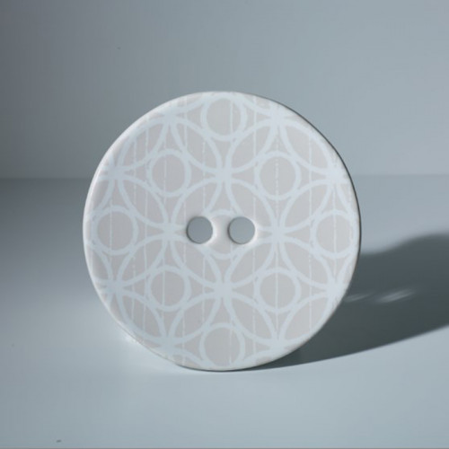 Kerasan Deco Декоративная пластина для слива раковины DECO. цвет Decoro Geometrie