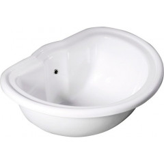 KERASAN Retro Раковина встраиваемая 50х41см, с переливом, цвет белый