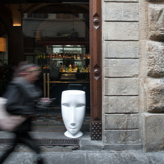 Kerasan Artwork Раковина свободностоящая "MOLOCO", слив в стену, цвет: Grigio matt