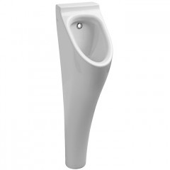 KERASAN Aquatech Писсуар напольный в комплекте с сифоном и креплением, цвет белый