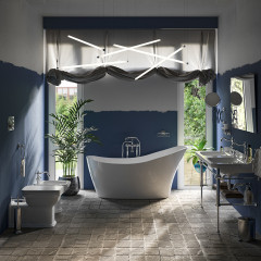 Kerasan Waldorf Унитаз напольный пристенный 55х37см, цвет белый