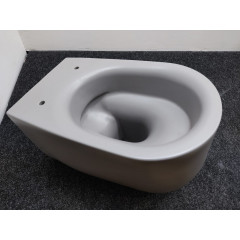 Kerasan Nolita Унитаз безободковый подвесной 55х35 см, с креплениями WB9N, цвет FERRO MATT