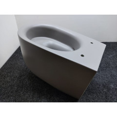 Kerasan Nolita Унитаз безободковый подвесной 55х35 см, с креплениями WB9N, цвет FERRO MATT