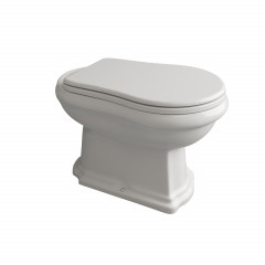 KERASAN Retro Унитаз напольный слив в пол, цвет белый