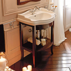 KERASAN Retro 735040, база полая 69см, под раковину 1046, цвет: noce (орех)